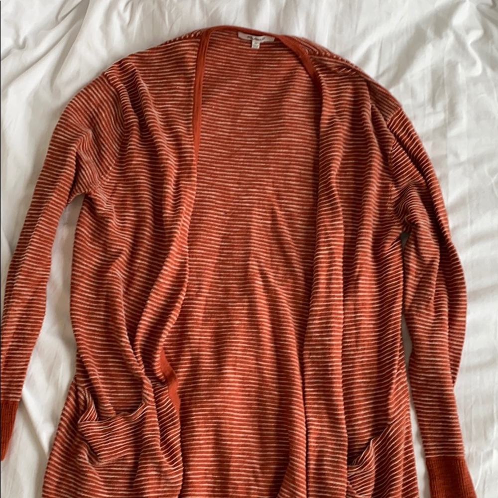 Madewell Comfortable Striped Cardigan